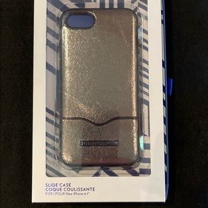 NWOT Rebecca Minkoff gold cell phone case